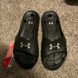Under Armour waterproof slides